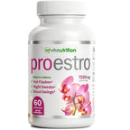 VH Nutrition ProEstro front bottle view and supplement bottle