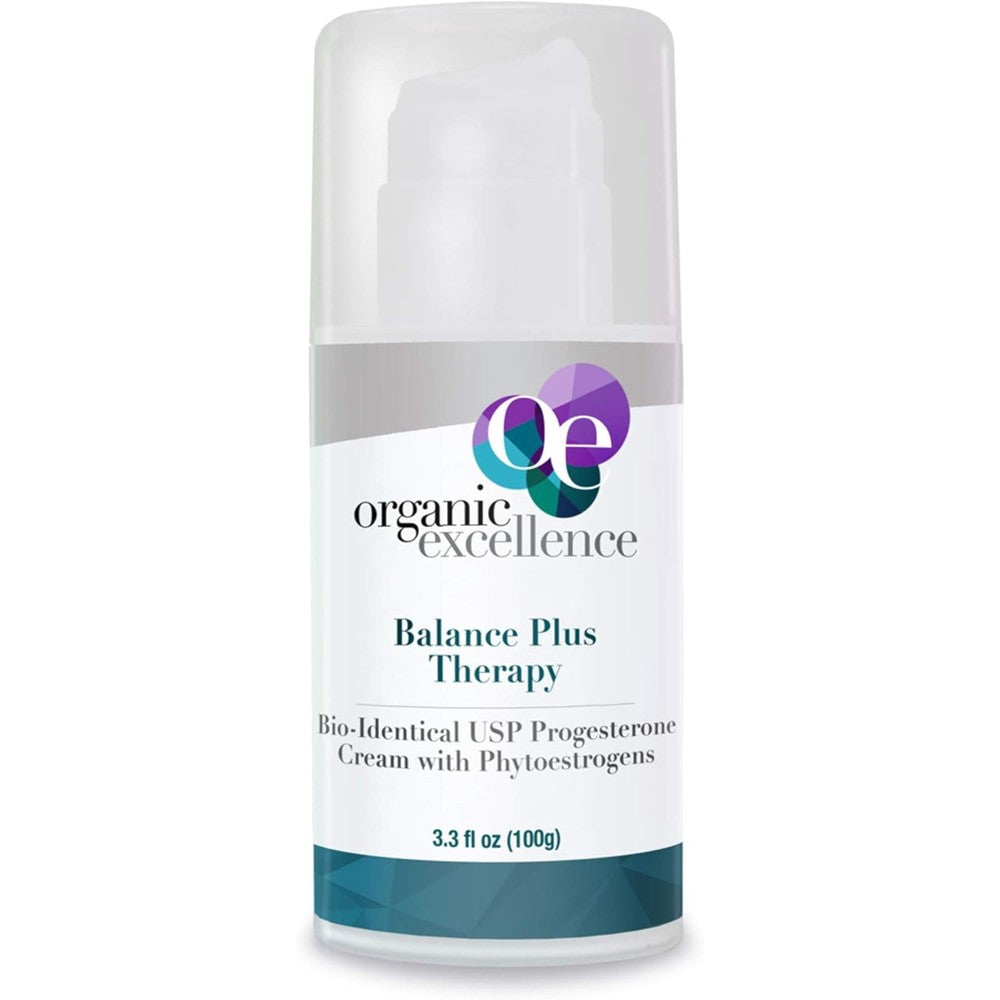 Organic Excellence Balance Plus Therapy front view pump bottle