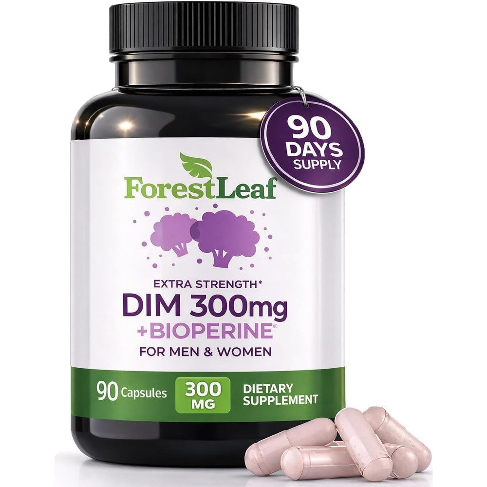 Technical Precision ForestLeaf DIM supplement front view bottle