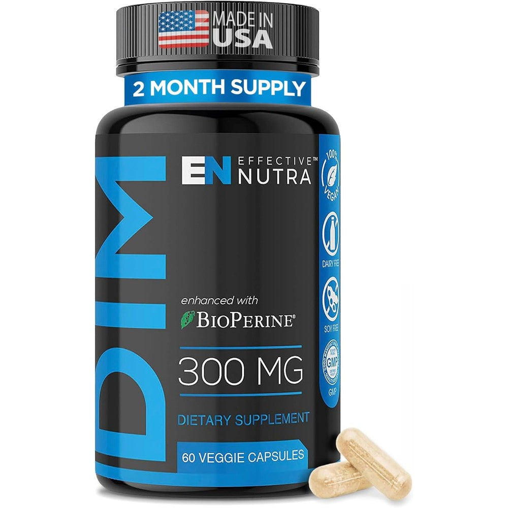 Effective Nutra DIM Supplement front view bottle packaging