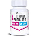 Healthfare Feminiva Boric Acid Vaginal Suppositories 30 Count front bottle view