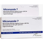 H2 Pharma Miconazole 7 vaginal antifungal cream tube front view yeast infection treatment