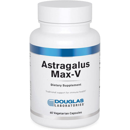 Douglas Laboratories Astragalus Max-V 60 capsules front view bottle showing immune support label