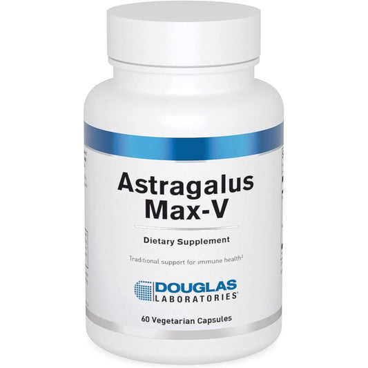 Douglas Laboratories Astragalus Max-V 60 capsules front view bottle showing immune support label