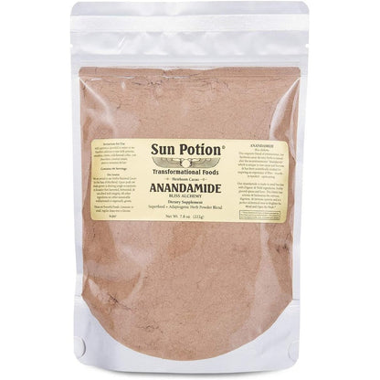 Sun Potion Anandamide cacao adaptogen powder front view container