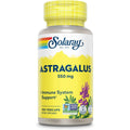 Solaray Astragalus Root 550 Milligrams front view bottle on white background