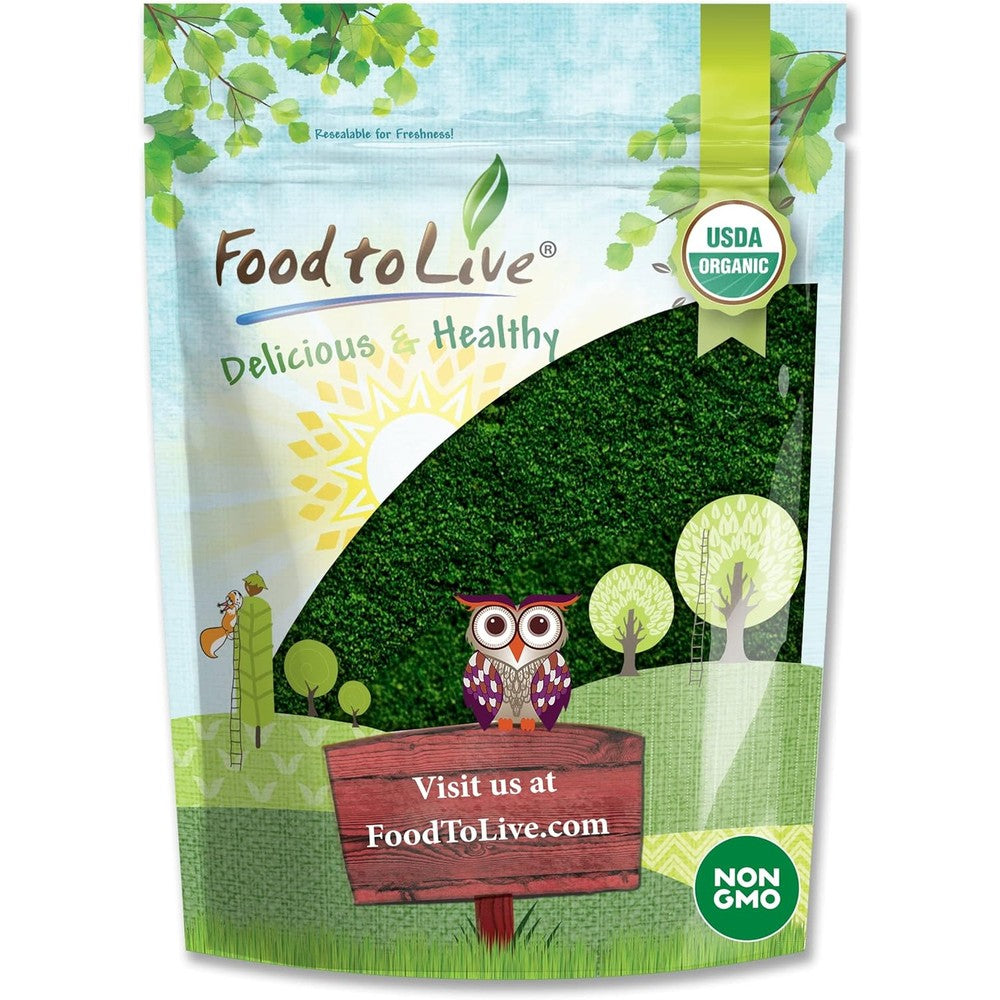 Food to Live Organic Algae Powder Mix 4 Ounces front view