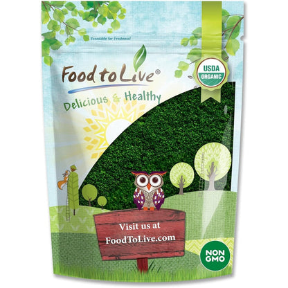 Food to Live Organic Algae Powder Mix 4 Ounces front view
