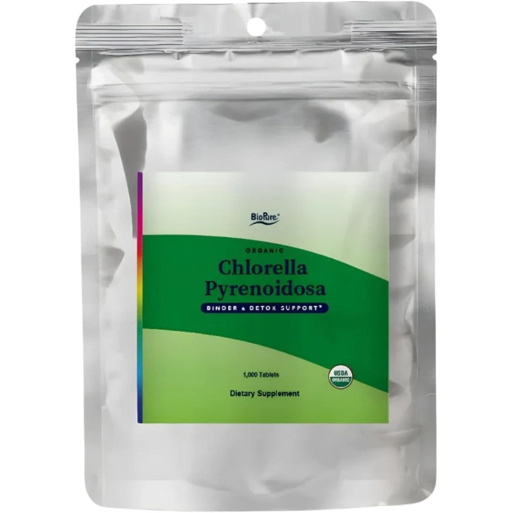 BioPure Chlorella Pyrenoidosa 1000 Tablets bottle