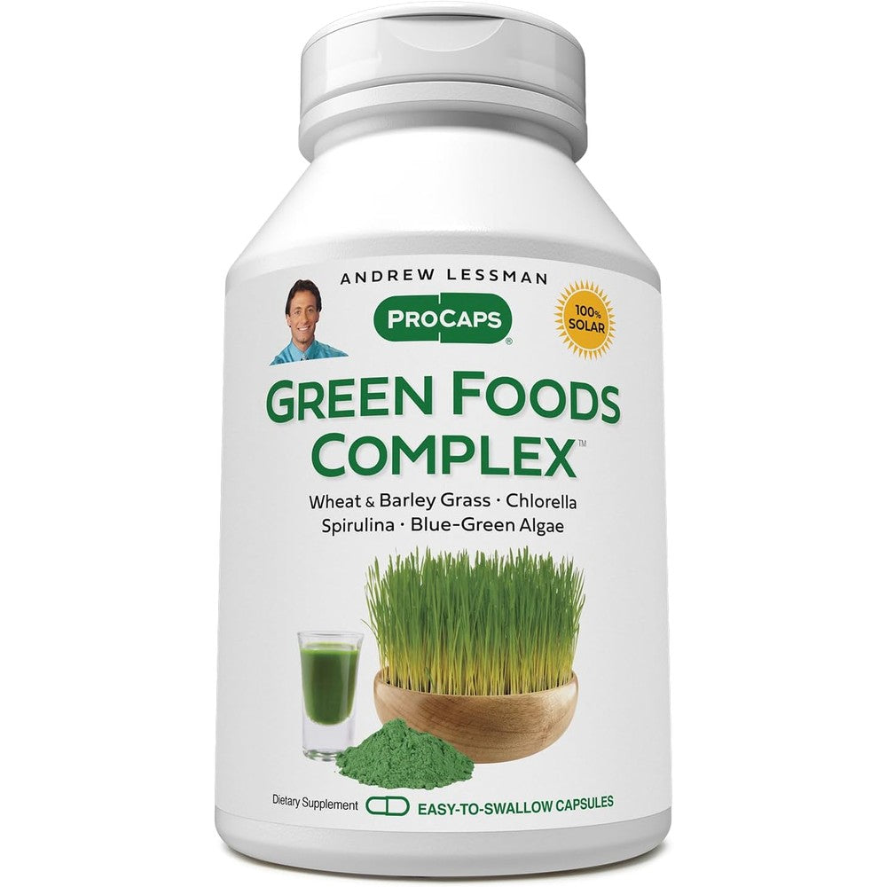 Andrew Lessman Green Foods Complex 60 Capsules front view
