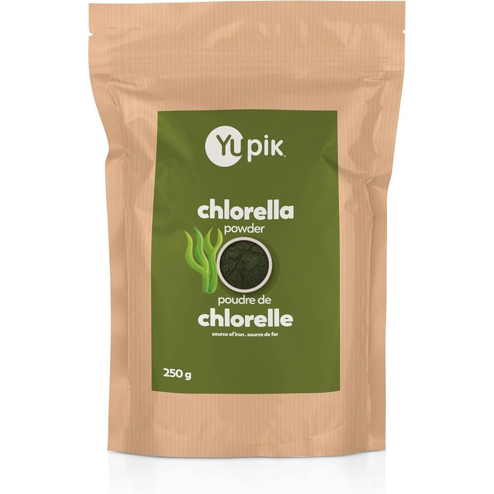 Yupik Chlorella Powder 8.8 Ounce front packaging view