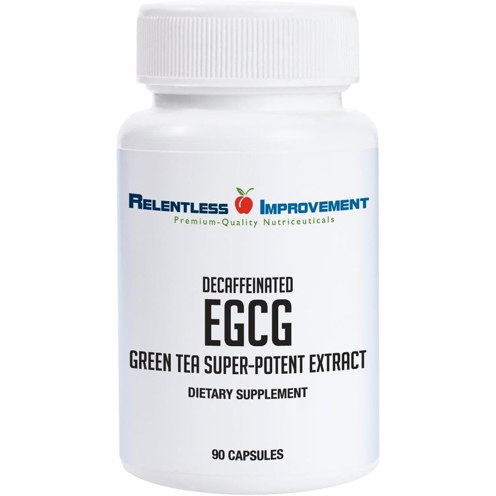 Relentless Improvement EGCG Green Tea Extract front of bottle
