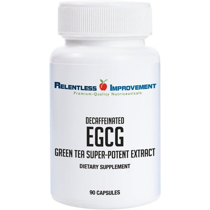 Relentless Improvement EGCG Green Tea Extract front of bottle