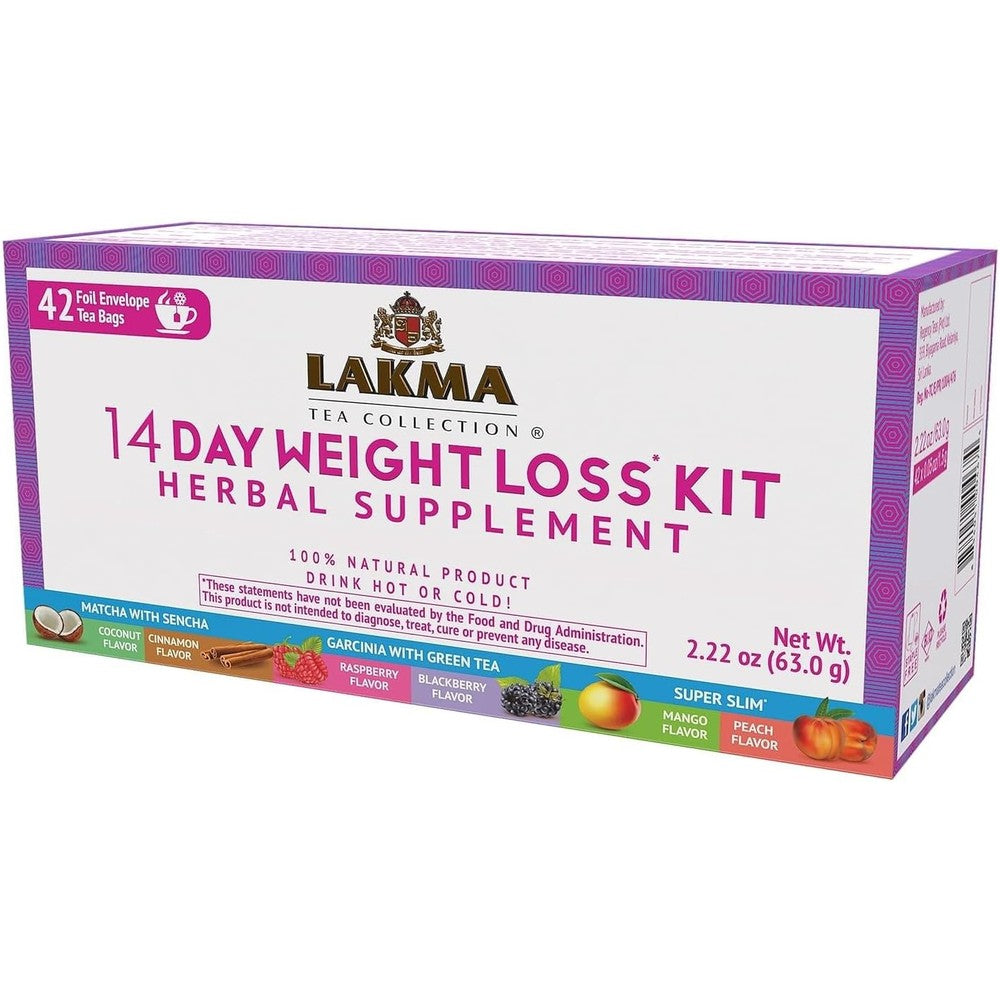Hyleys Lakma 14 Day Weight Loss Kit front view packaging