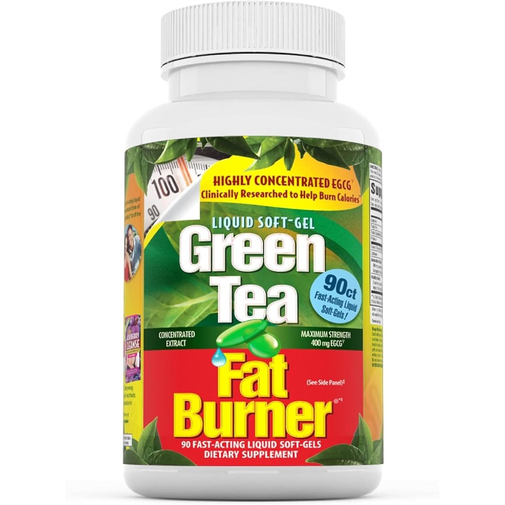 Applied Nutrition Green Tea Fat Burner bottle front view for weight management