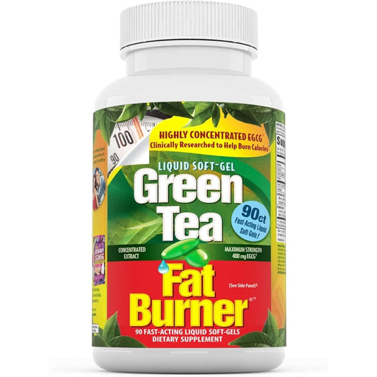 Applied Nutrition Green Tea Fat Burner bottle front view for weight management