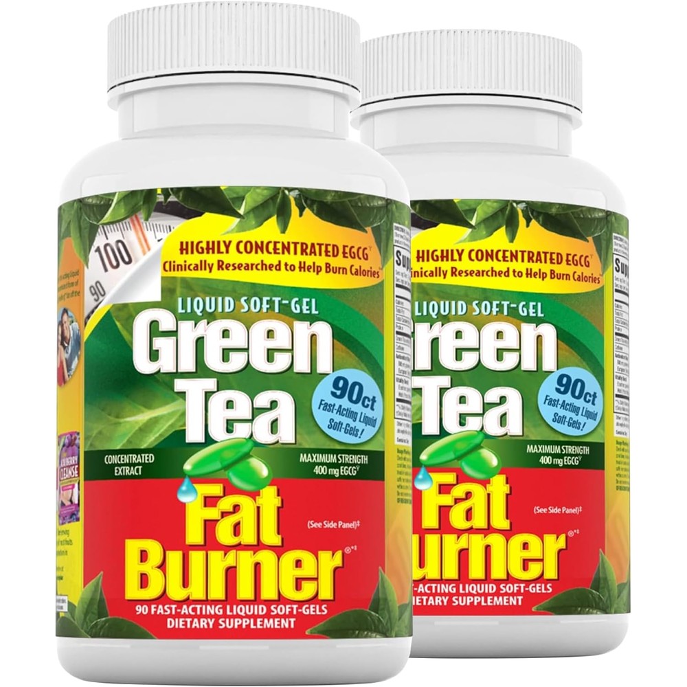 Applied Nutrition Green Tea Fat Burner front view bottle