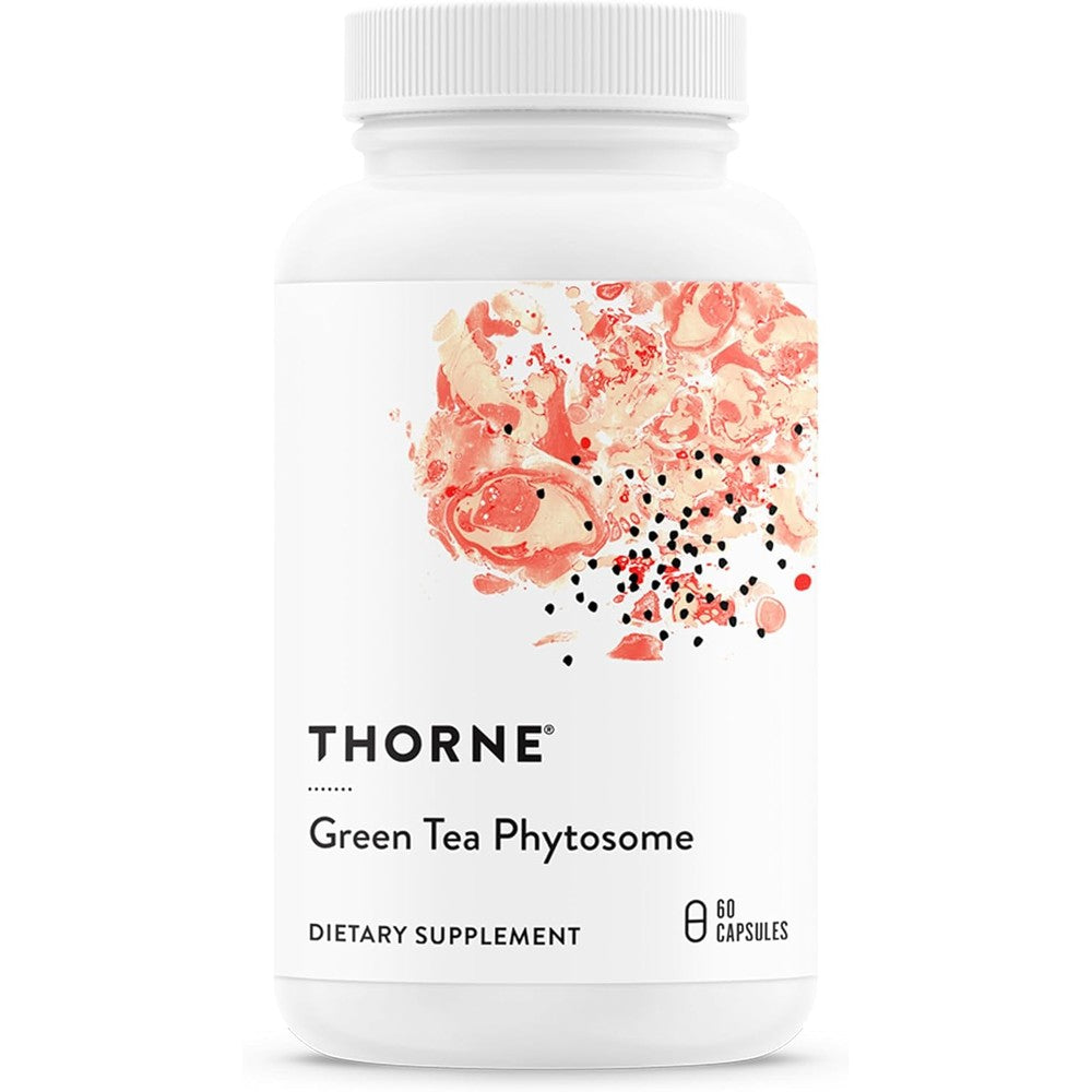 Thorne Green Tea Phytosome 60 Capsules front bottle view