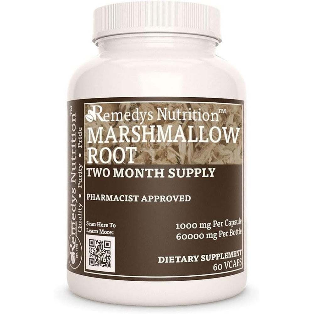 Horbaach marshmallow root capsules 120 count for best health capsules