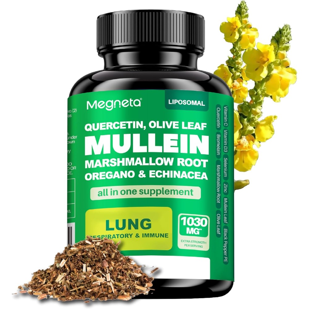 Megneta Lung Health Support Capsules front view bottle