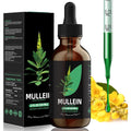 YUMOYI SPRUCE JIYIN Mullein Leaf Extract bottle front view showcasing lung cleanse supplement packaging