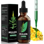 YUMOYI SPRUCE JIYIN Mullein Leaf Extract bottle front view showcasing lung cleanse supplement packaging