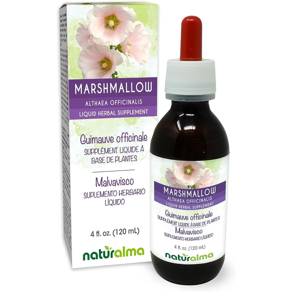 Naturalma Marshmallow Root Alcohol Free Tincture front view