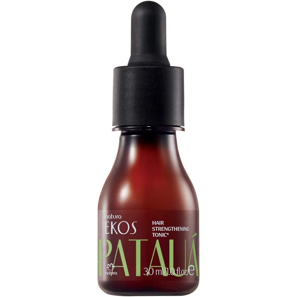 Natura Ekos Pataua Growth and Strength Hair Tonic 30ml bottle front view for anti hair loss care.