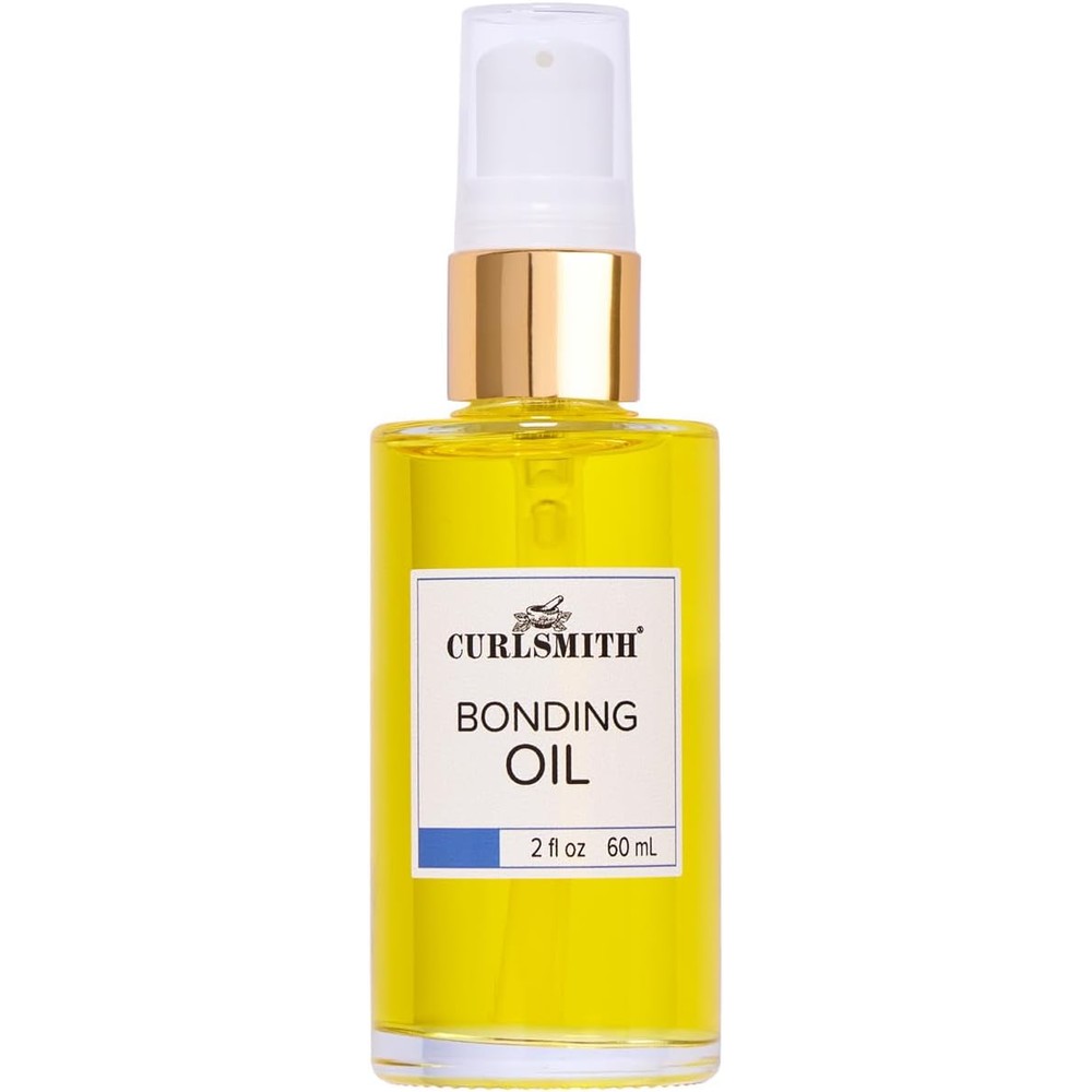 Curlsmith Bonding Oil lightweight finishing hair oil for dry and damaged curls