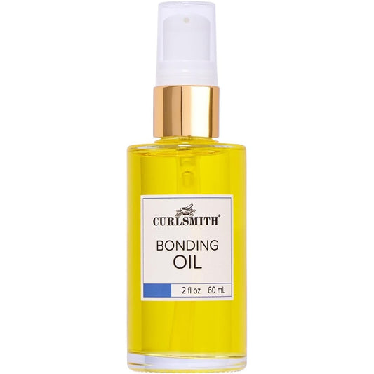 Curlsmith Bonding Oil lightweight finishing hair oil for dry and damaged curls