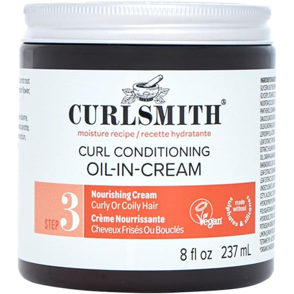 Curlsmith Curl Conditioning Oil in Cream leave in conditioner for thick hair hydration