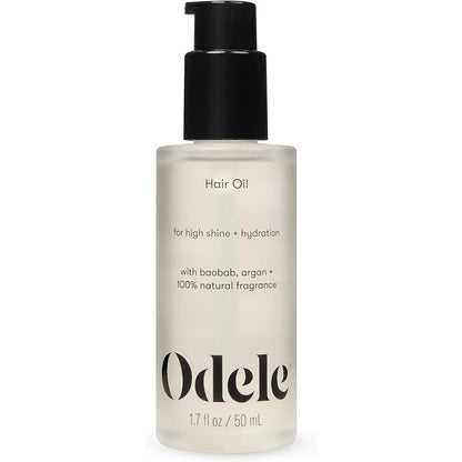 Odele Hair Oil with argan oil and baobab for smoothing frizzy hair