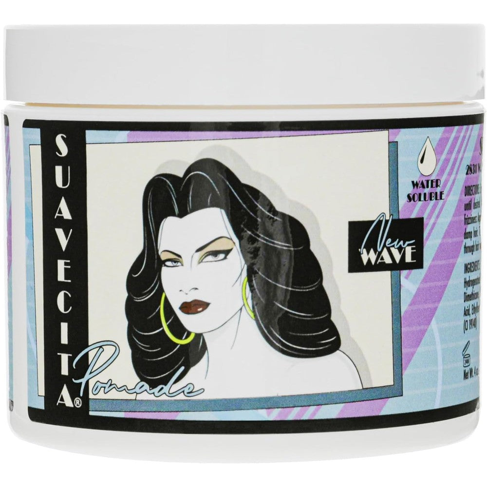 Suavecita Pomade New Wave Edition for Women front view jar packaging