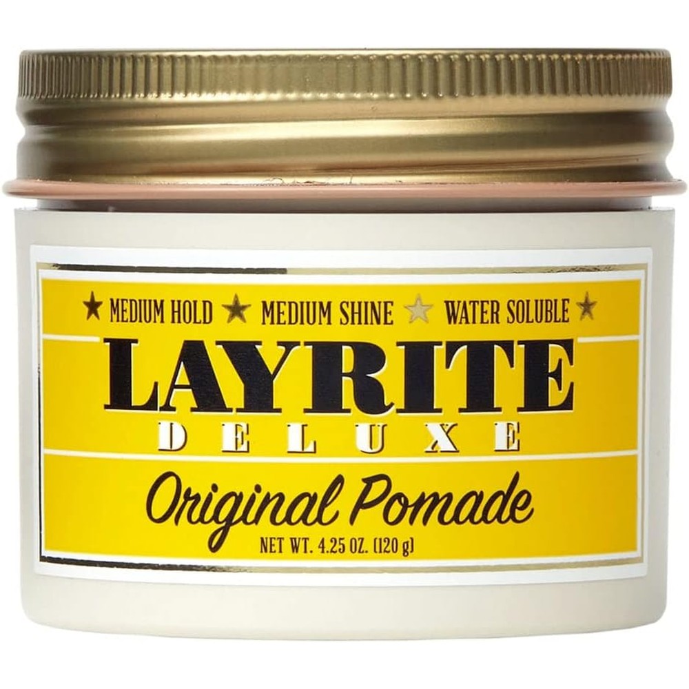 Layrite Deluxe Original Pomade front view container