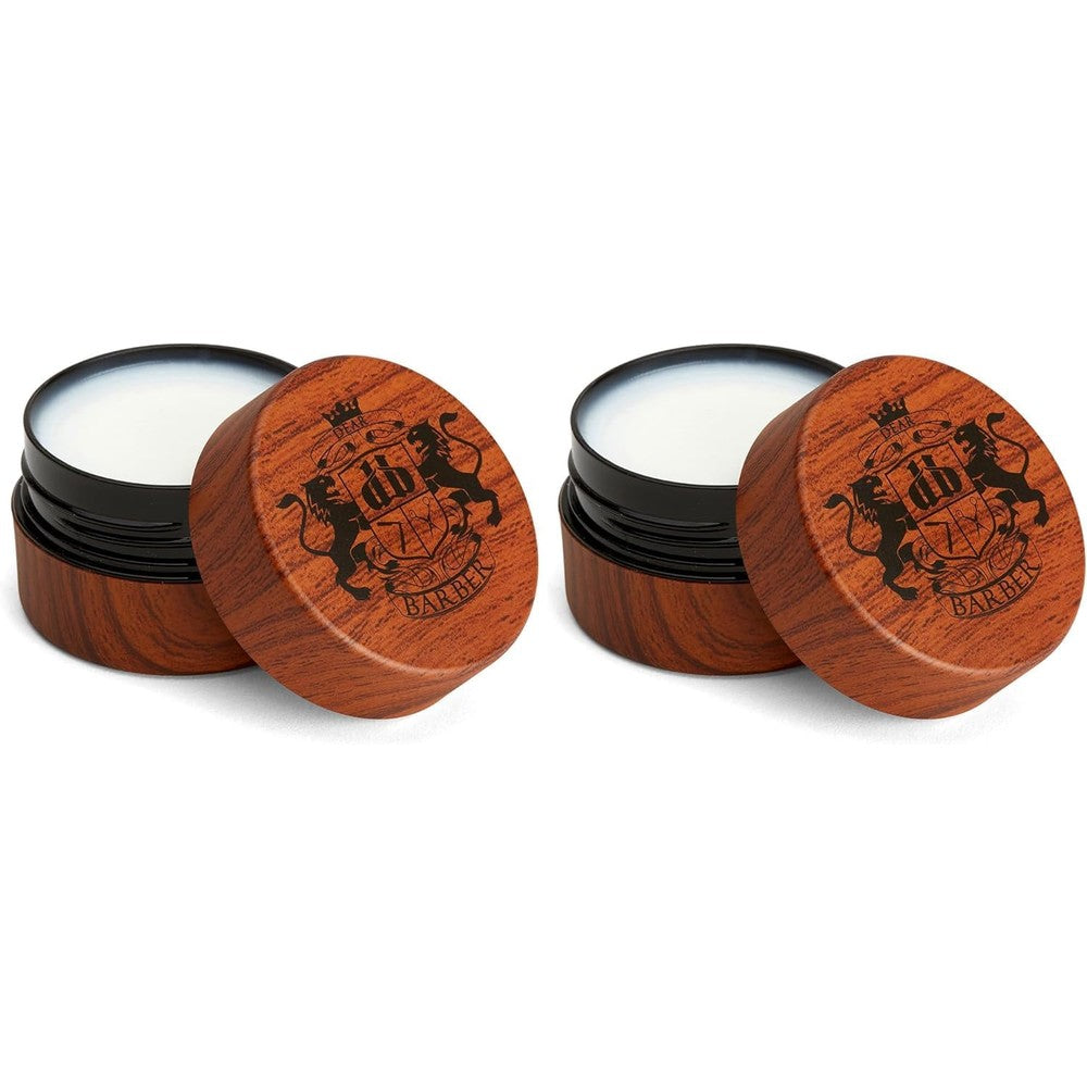 Dear Barber Mens Styling Fiber Hair Paste duo pack front view