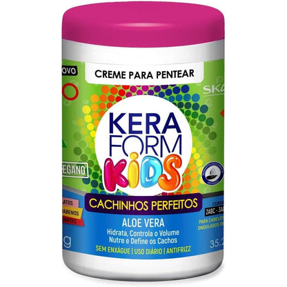 Skafe Keraform Kids Perfect Curls Combing Cream front packaging view