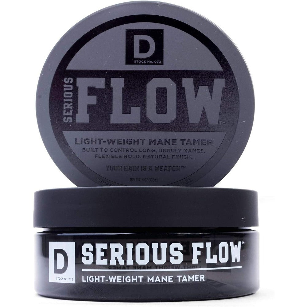 Duke Cannon Serious Flow Styling Putty front view jar