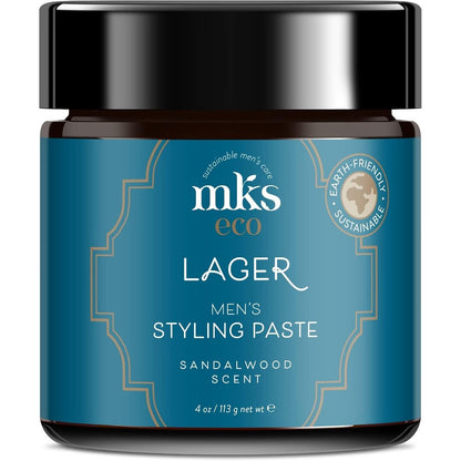 MKS Eco For Men Lager Styling Paste 4 Ounce front view