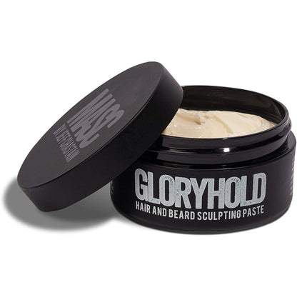 Masc Gloryhold Beard Sculptor and Hair Styling Paste 4 Ounce front view