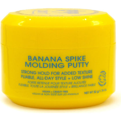 Glop And Glam Banana Spike Molding Putty front view jar