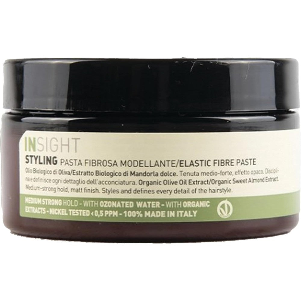 Insight Styling Elastic Fibre Paste front view professional hair styling product