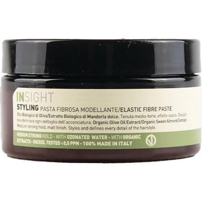 Insight Styling Elastic Fibre Paste front view professional hair styling product