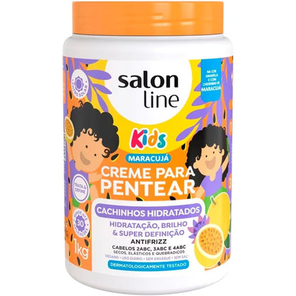 Salon Line Kids Cachinhos Hidratados Passion Fruit Cream front view