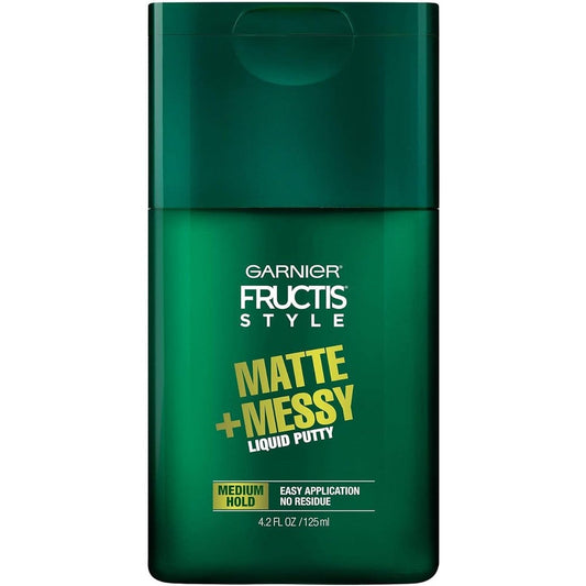 Garnier Fructis Style Matte and Messy Liquid Hair Putty front view packaging
