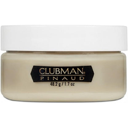 Clubman Pinaud Molding Putty 1.7 Fluid Ounce jar front view
