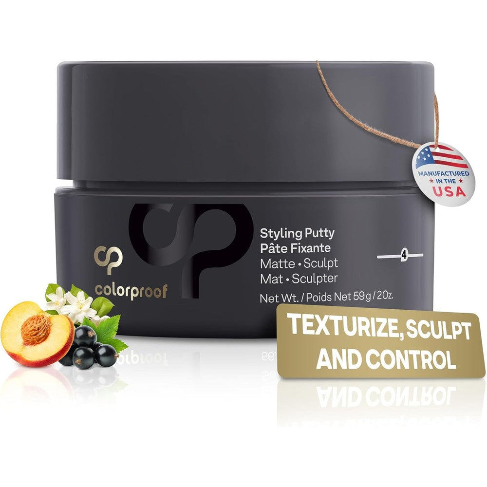 ColorProof Styling Putty 2 Fluid Ounce container front view