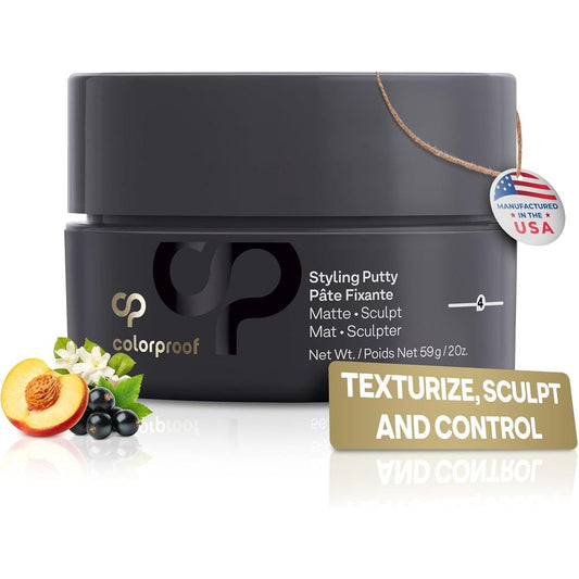 ColorProof Styling Putty 2 Fluid Ounce container front view