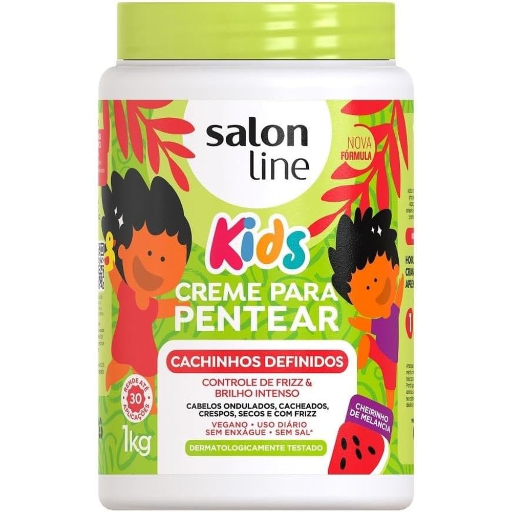 Salon Line Kids Cachinhos Definidos Styling Cream front view bottle