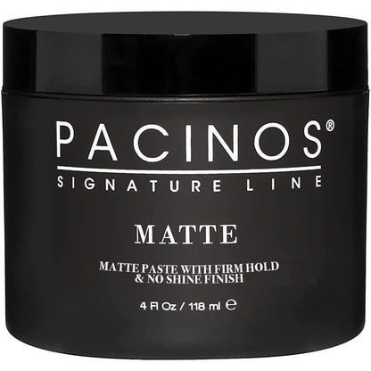 Pacinos Matte Hair Paste jar front view