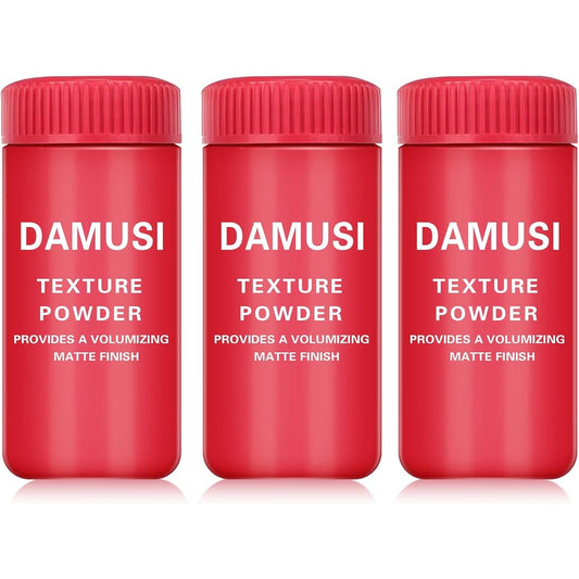 Damusi Hair Texture Powder 3 Piece Set Front View